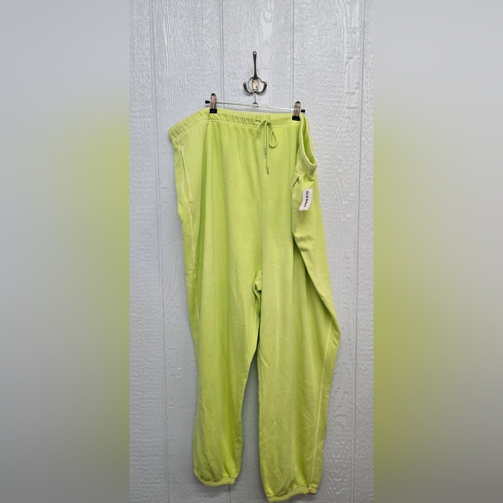 NWT Old Navy Women's Bright Green Jogger Pants